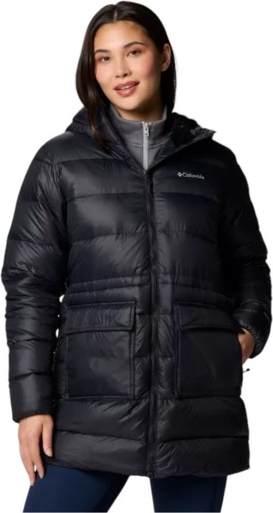 Columbia Harmony Falls Mid Mantel Schwarz S Damen Schwarz S