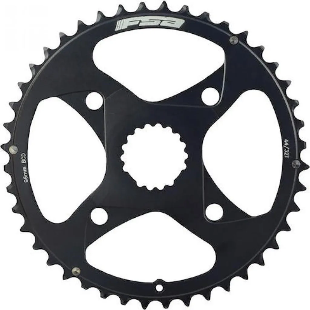 Plateau VTT FSA MTB CR Direct Mount 3 vitesses 44 dents Noir Premium