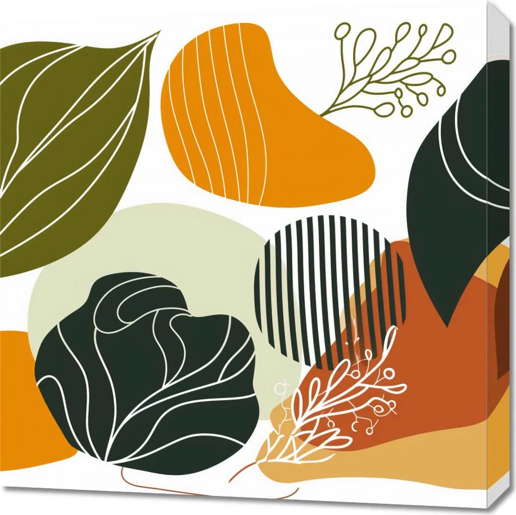 Image Nature Gwizda 60 x 60 cm - Tableau Carré Décoration Murale Zen