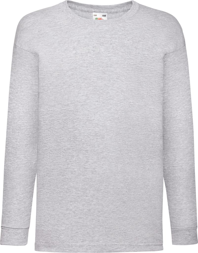 Fruit of the Loom Kids Valueweight Long Sleeve T-Shirt Produktbild 