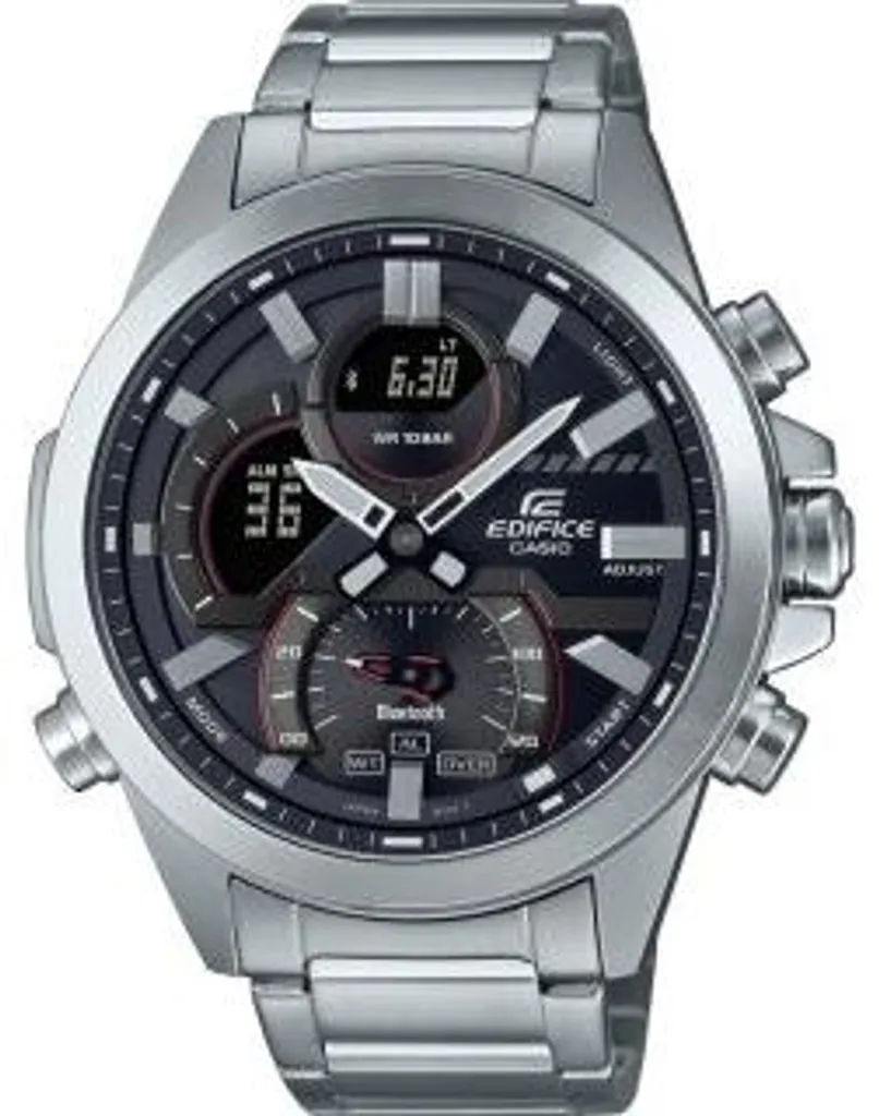 Montre Casio Edifice ECB-30D-1AEF Connectée Bluetooth en Acier Inoxydable