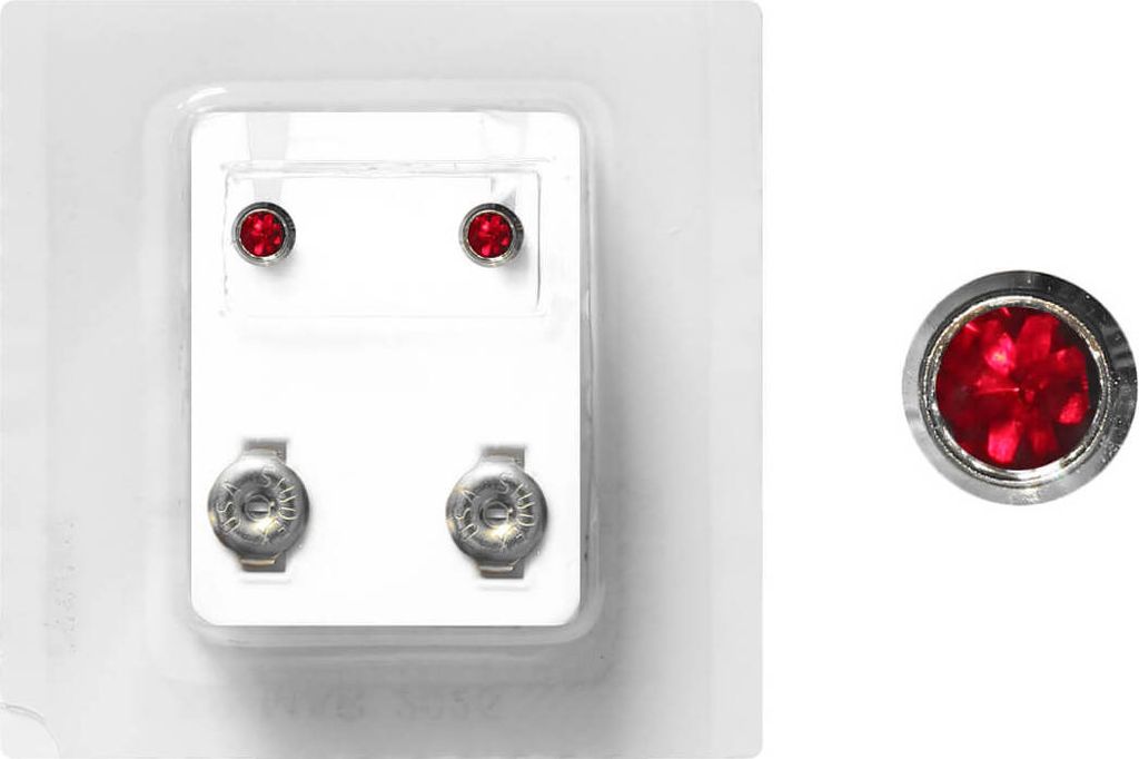 Erstohrstecker Chirurgenstahl Sterile Ohrstecker Zarge mit Produktbild 