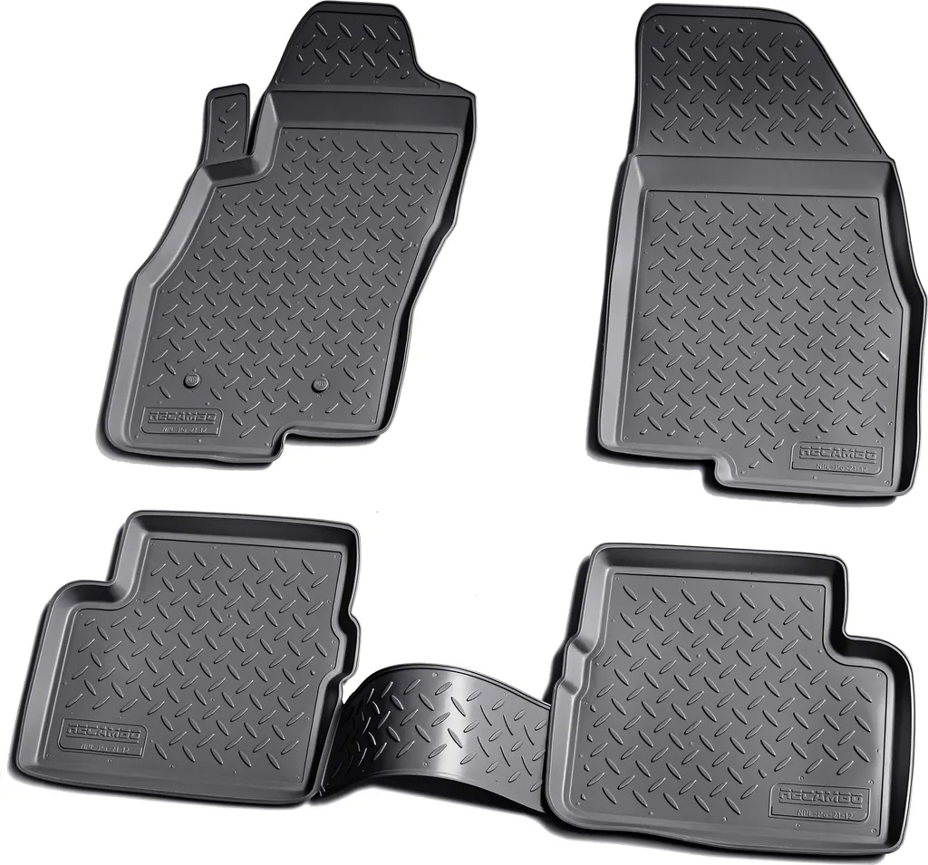 Tappetini 3D su Misura FIAT Punto 199 (2005-2018) Gomma TPE