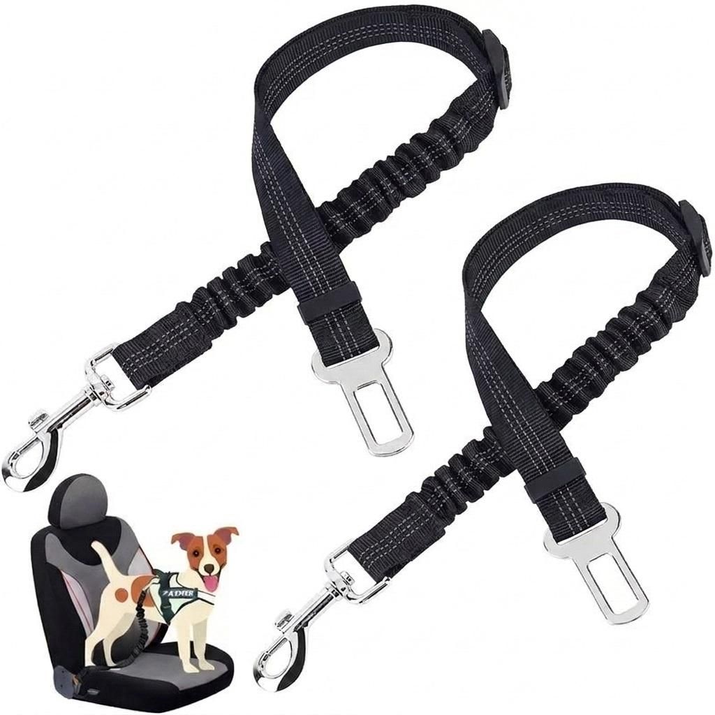 Hundeanschnaller 2er Set Auto Sicherheitsgurt für Hunde, Produktbild 