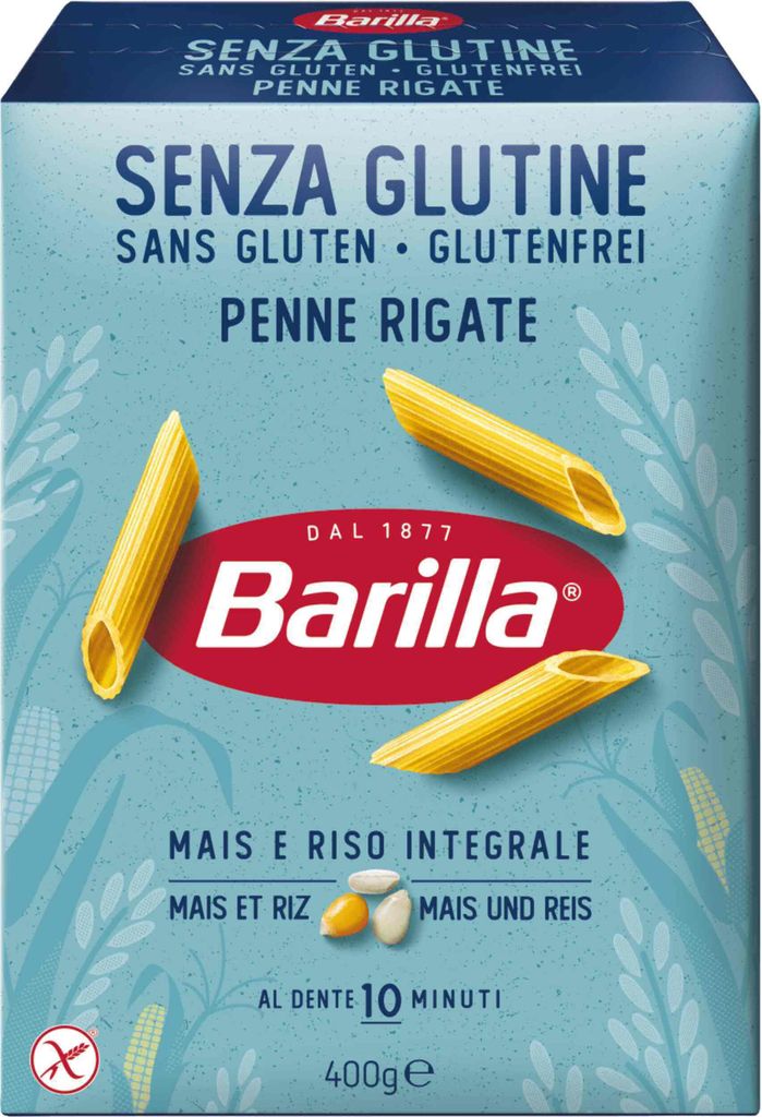 Barilla Penne Rigate Glutenfrei (400 g) Produktbild 