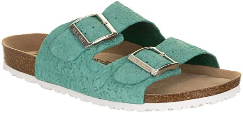 JOE N JOYCE London Veloursleder Soft-Fußbett Light Green Größe 41 Schmal