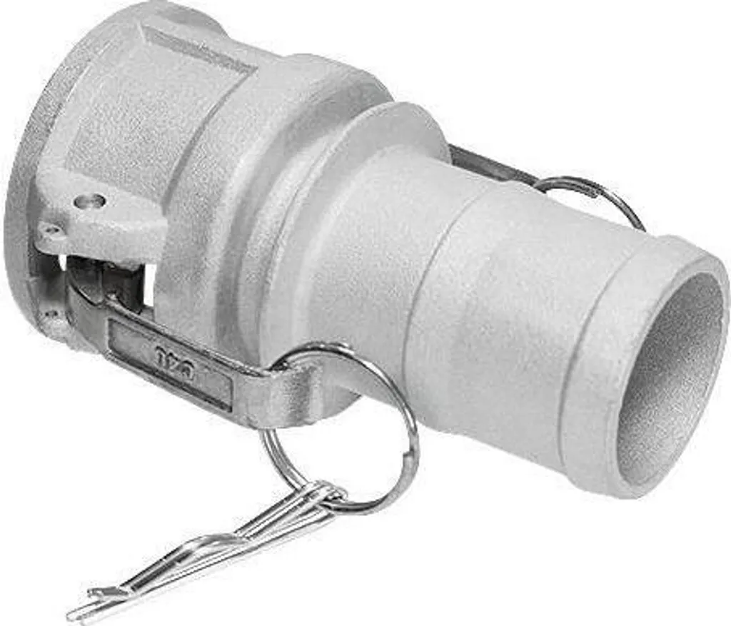 Solution étanche Kamlok type C 3 pouces en alu contre les fuites de transfert