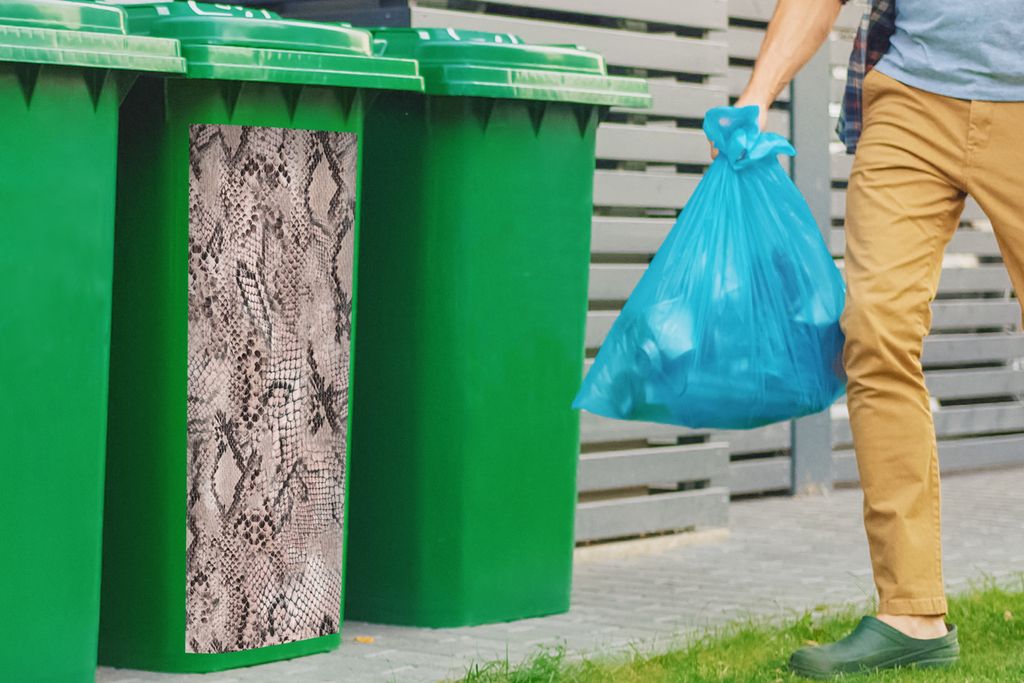 MuchoWow - Containeraufkleber - Aufkleber - Mülltonnen-Aufkleber