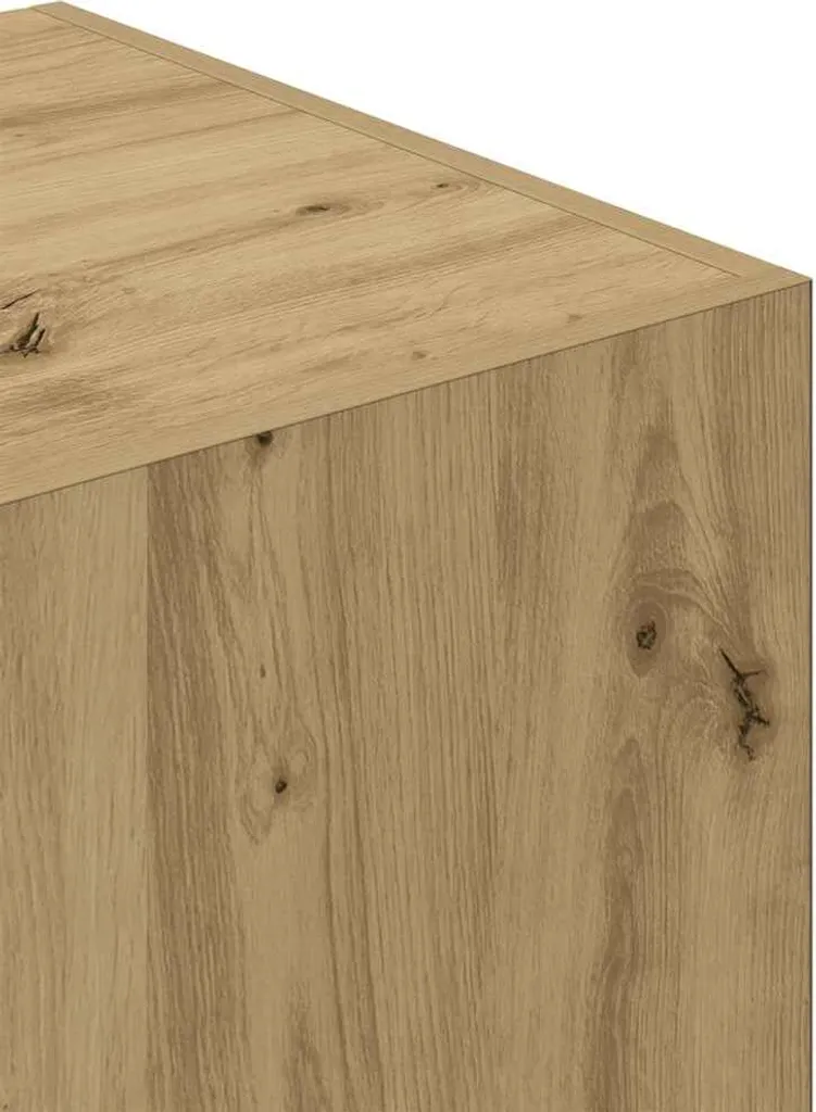 Armoire Artisan-chêne 90x52x200 cm en bois composite haute qualité