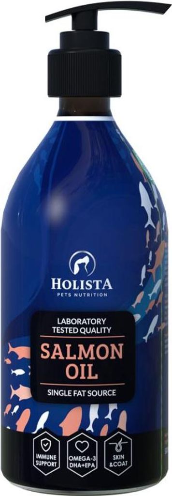 HOLISTA Salmon oil - nahrungsergänzungsmittel für hunde und katzen - 500ml