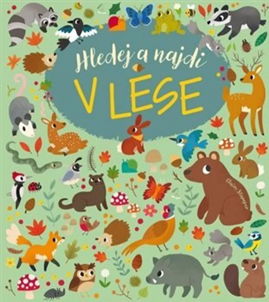 Livre de Jeux Cherche et Trouve la Forêt pour Calmer et Occuper Bébé