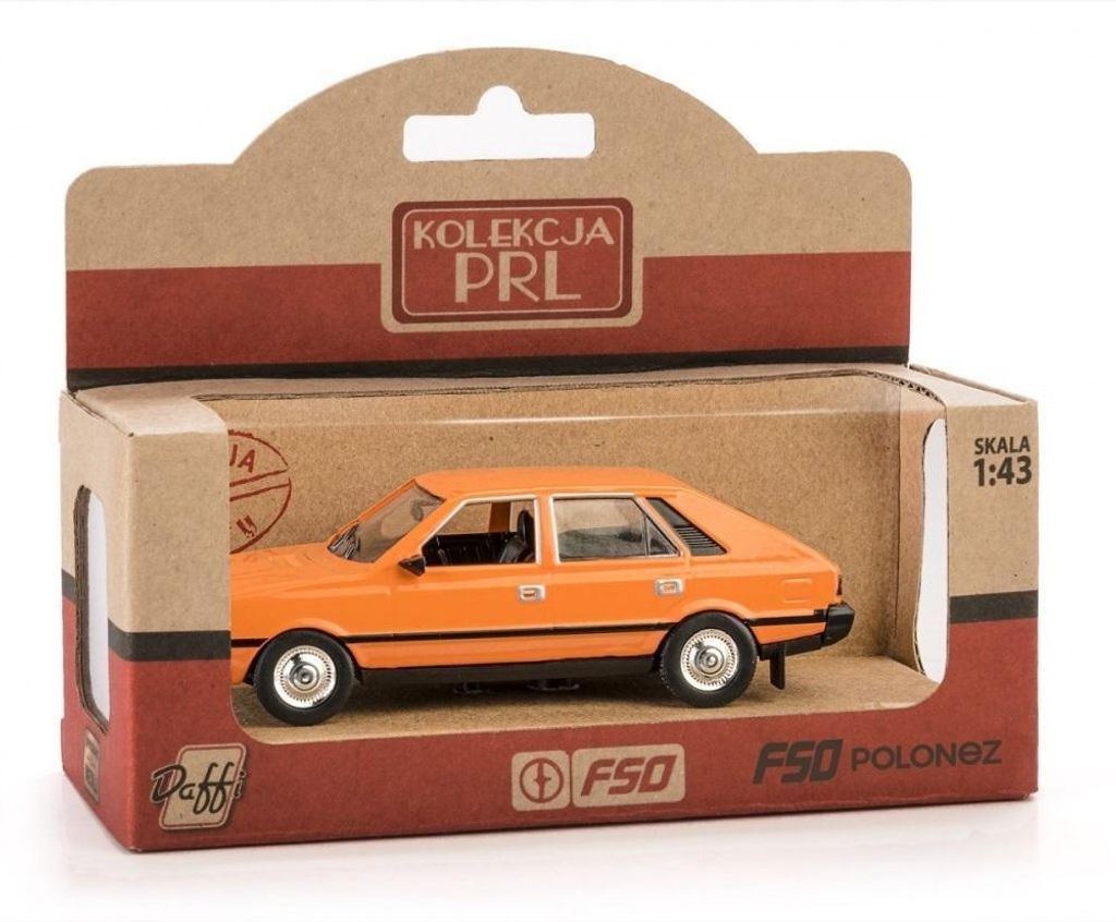 Modell 1:43, FSO POLONEZ PRL, orange Produktbild 5