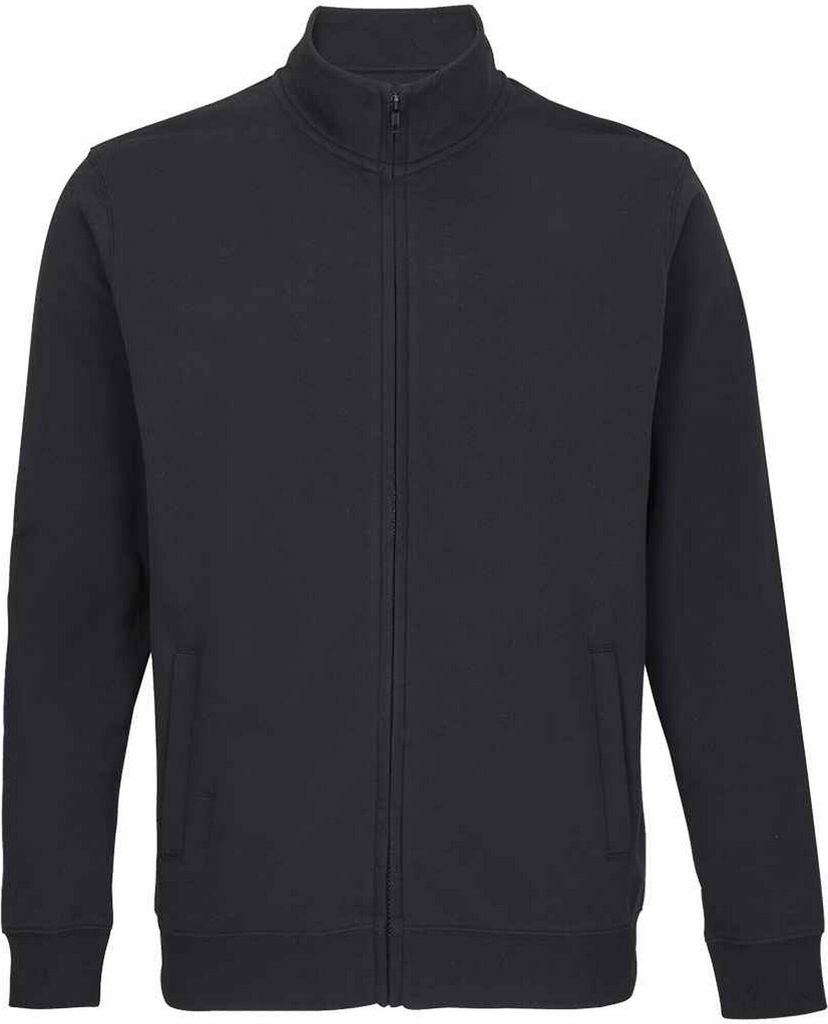 SOLS - "Cooper" Jacke Durchgehender Reißverschluss für Herren/Damen Uni PC6096 (XS) (Schwarz)