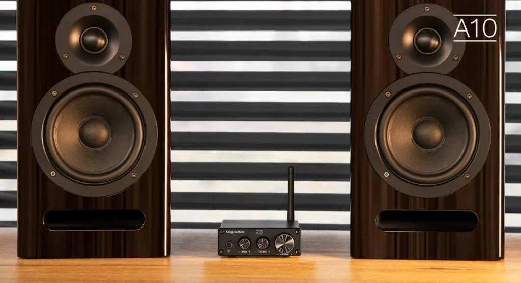 Ampli stéréo Bluetooth 2x50W A10 Kruger-Matz pour enceintes passives - 8