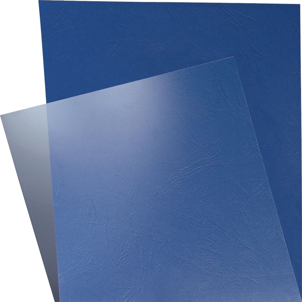 Foliendeckel A4 180 mic. transparent VE=5x100 Stück