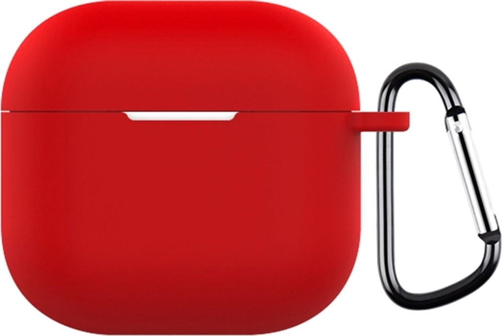 Mobigear Colors Apple AirPods 4 Hülle Flexibles Silikon - Rot