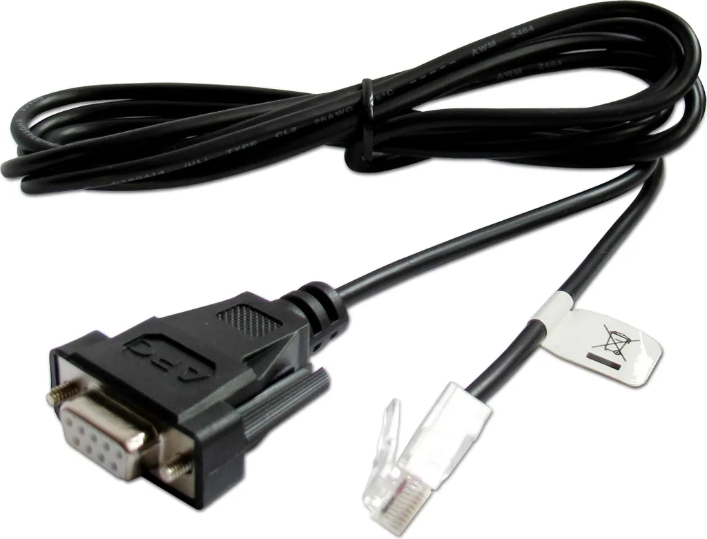 Câble Série RJ45 vers DB9 pour APC Smart-UPS LCD 2m - Câble de Console
