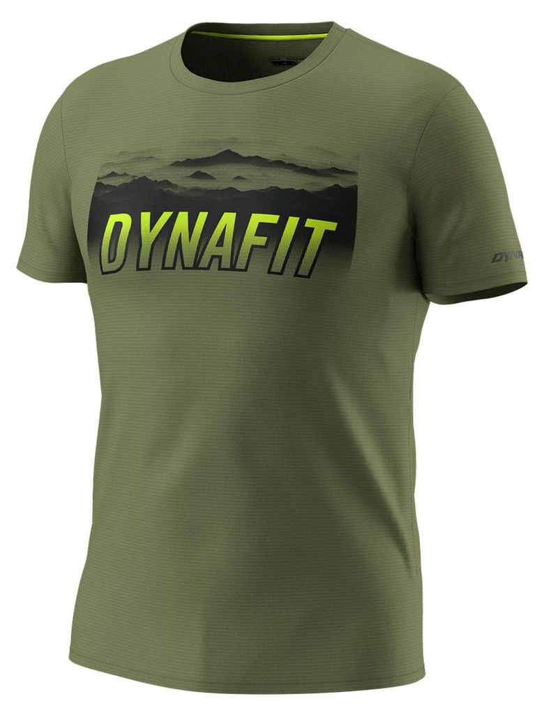 Dynafit TRANSALPER GRAPHIC S/S TEE M military green/5A30 XXL