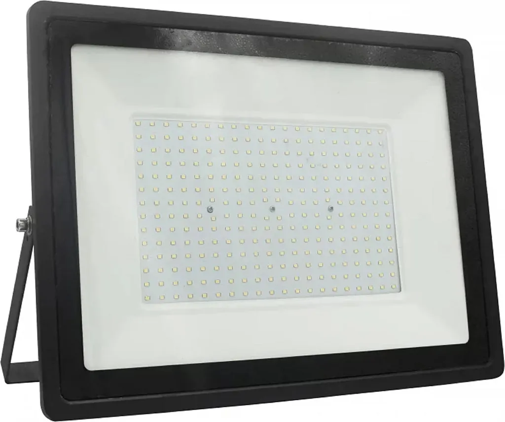 Projecteur LED IP65 50W G-TECH Éclairage Étanche 6400K Finition Noire