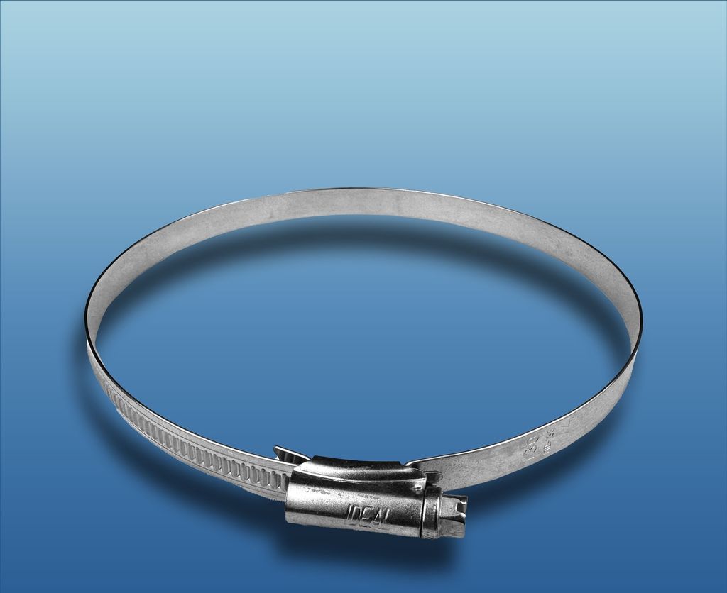 IDEAL Schlauchschelle Edelstahl W4 (V2A): System: Ø 250