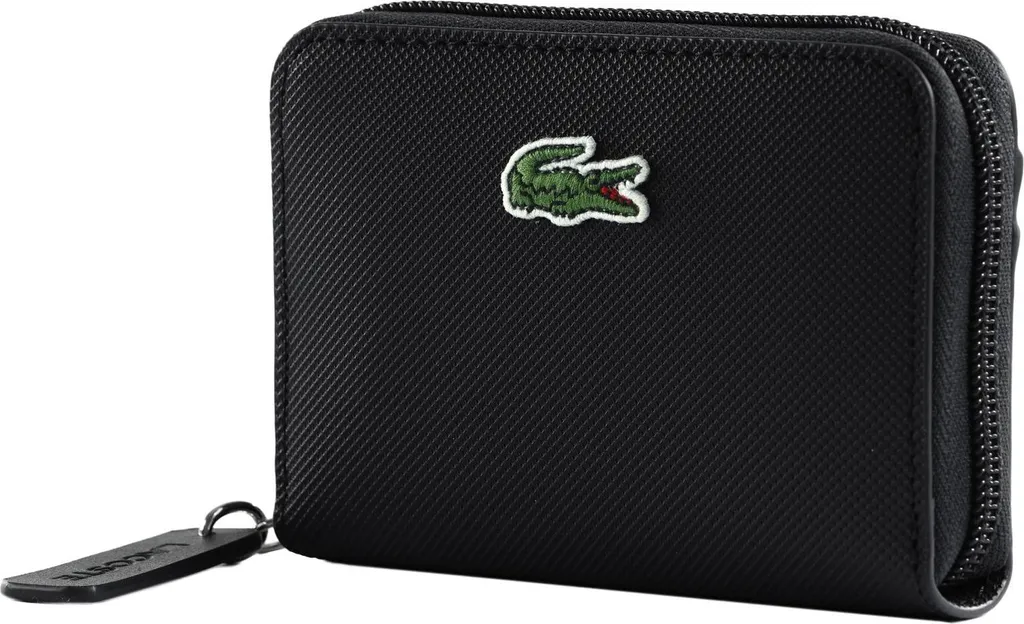 Regala Lacoste L.12.12 Concept - Portafoglio Donna Nero Originale