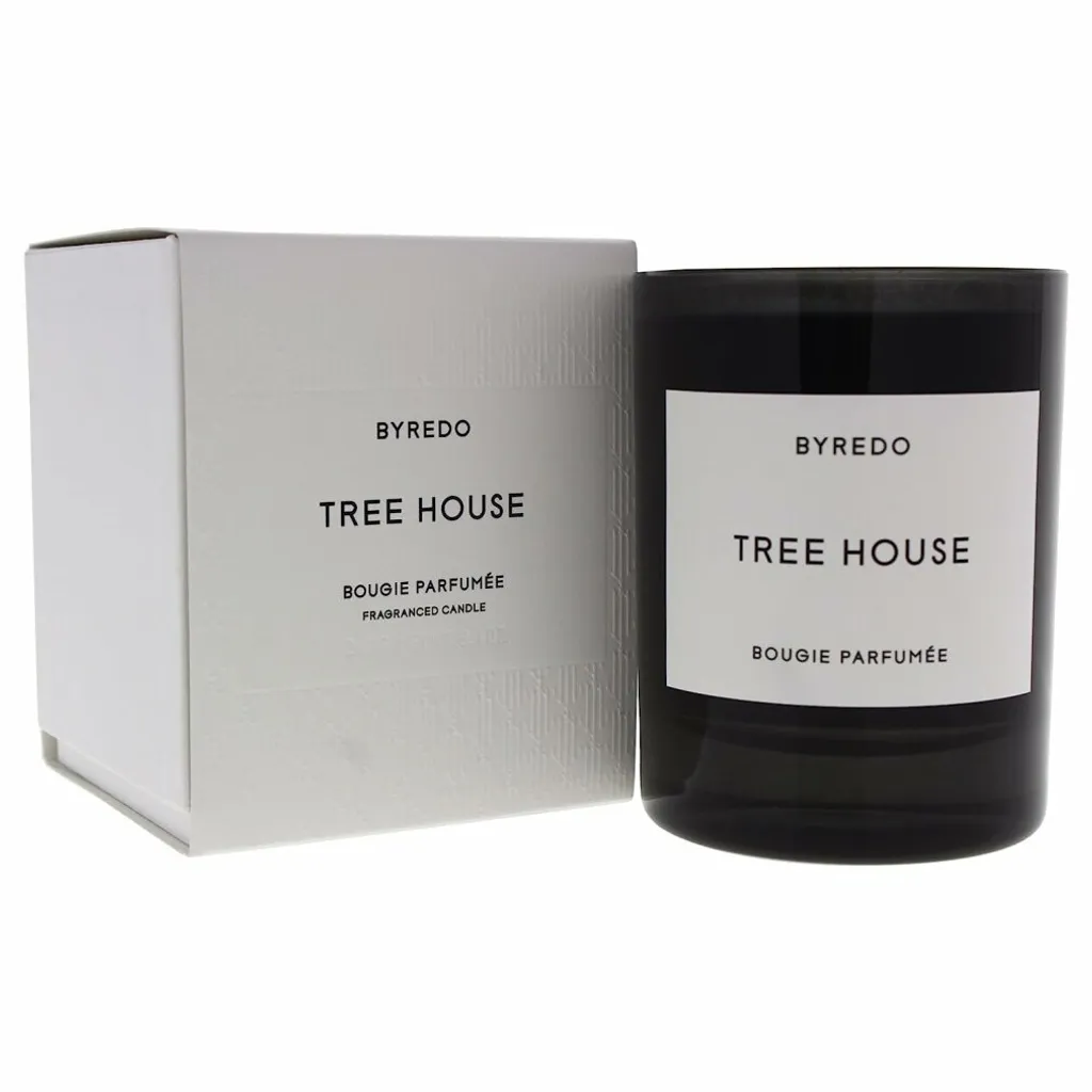 Bougie Tree House BYREDO 240g - Senteur Cèdre et Bambou Intense