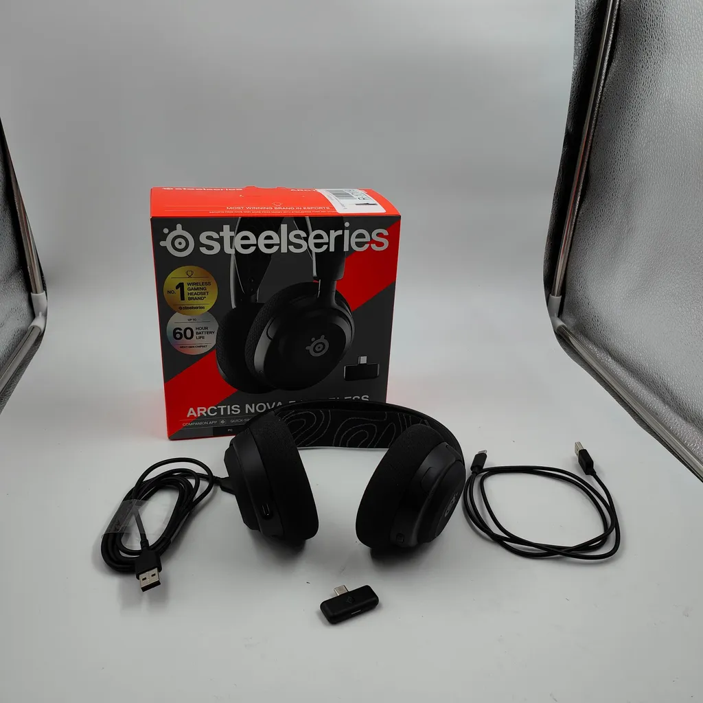 Casque SteelSeries Arctis Nova 5 Gaming sans fil USB-C et Bluetooth Noir - 19