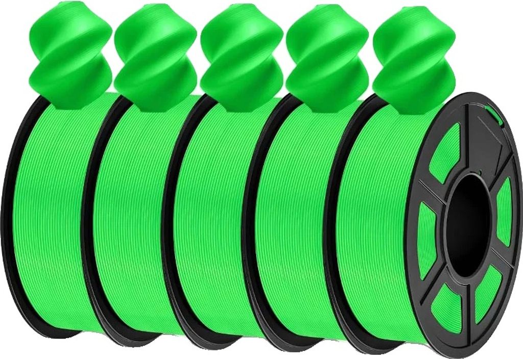 PLA Plus 3D-Filament, Durchmesser 1,75 mm, Gewicht 1,1 kg, PLA plus Grün