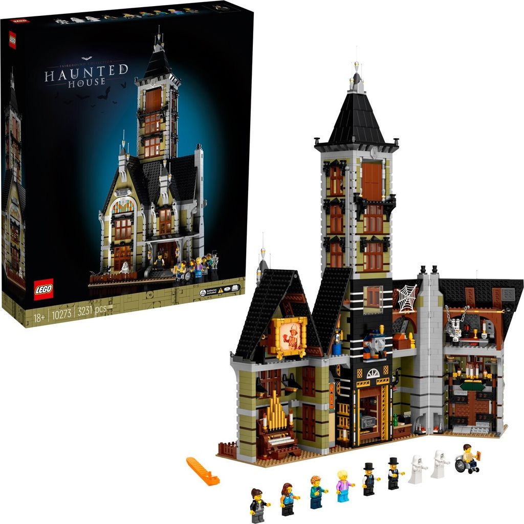 LEGO ICONS Strašidelný dom na jarmoku, Stavebnica, 18 rok / Obrázok produktu 