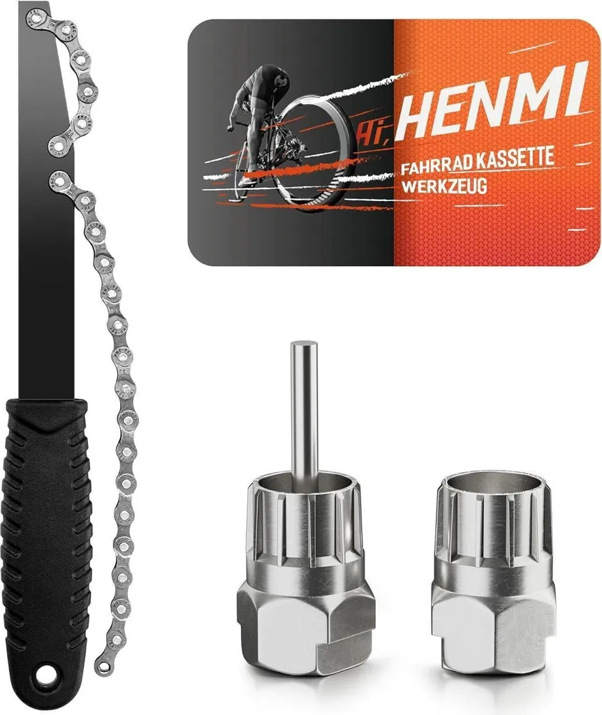 Outil pour changer cassette de vélo avec fouet à chaîne et extracteur