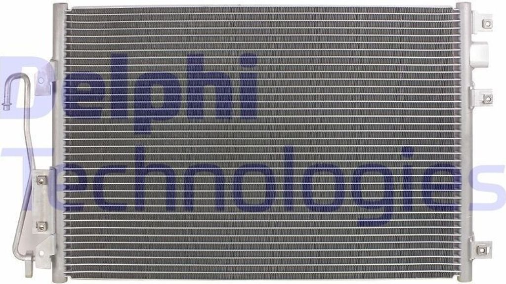DELPHI TSP0225360 Kondensator Klimaanlage für RENAULT CLIO Produktbild 