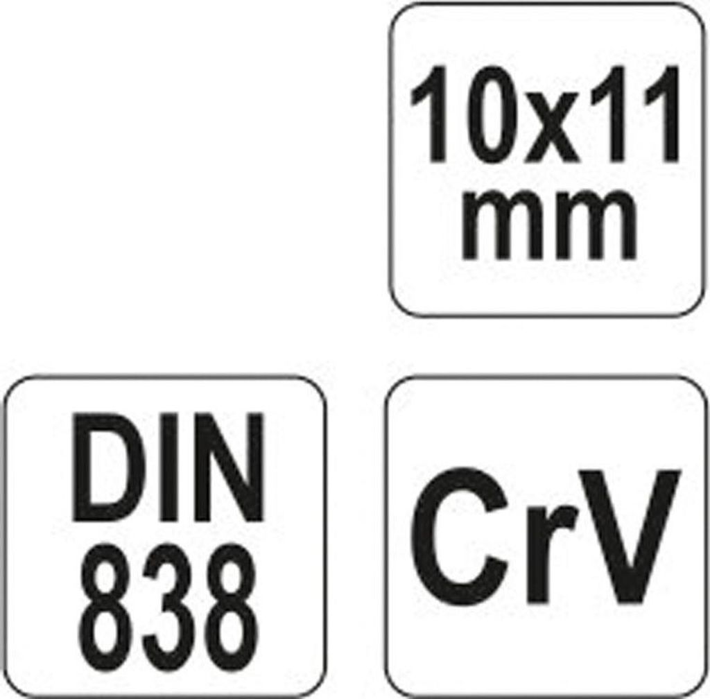 Ringmaulschlüssel 10*11MM YT-03952 YATO