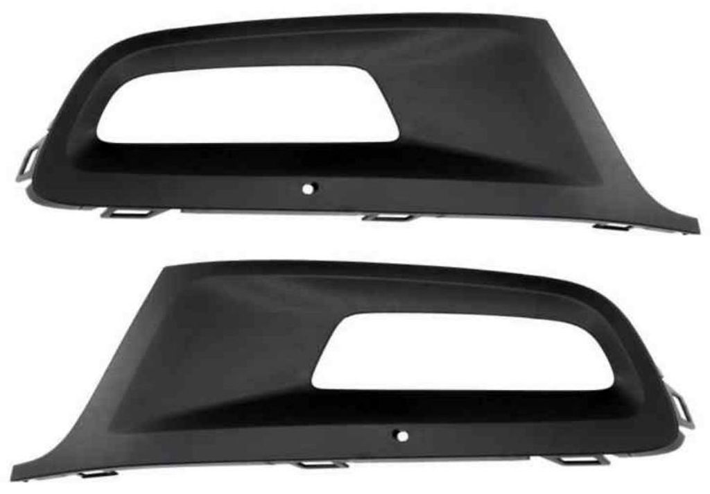 SET Lüftungsgitter GRILL GITTER Stoßstange vorne Für VW POLO 6R 08.2009 - 12.2017 GTI