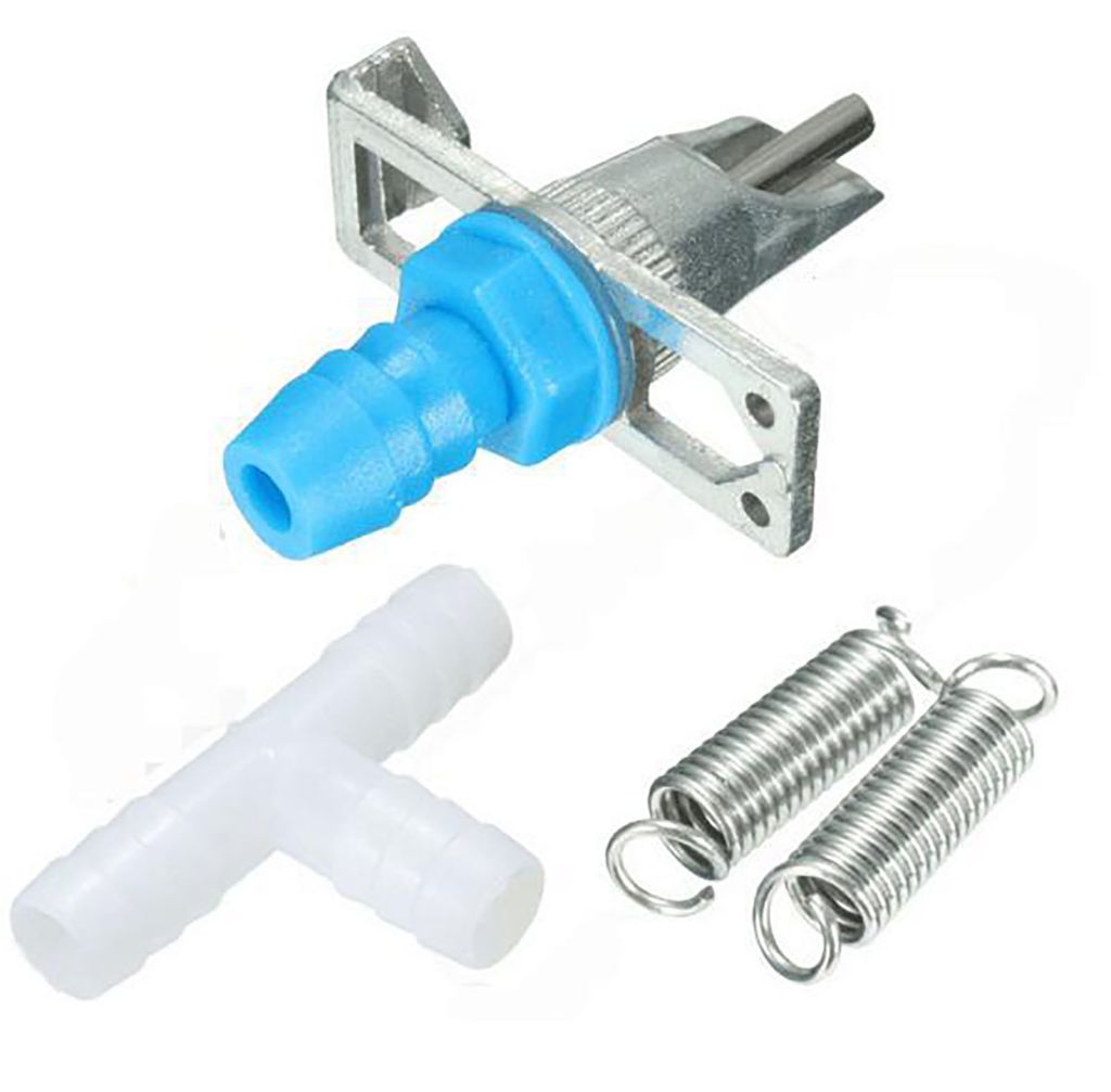 5 Sets Trinkwasser Mund Automatische Doppel Federn Haustier Liefert Bunny Trinker Nippel Spender für Kaninchen-Weiß