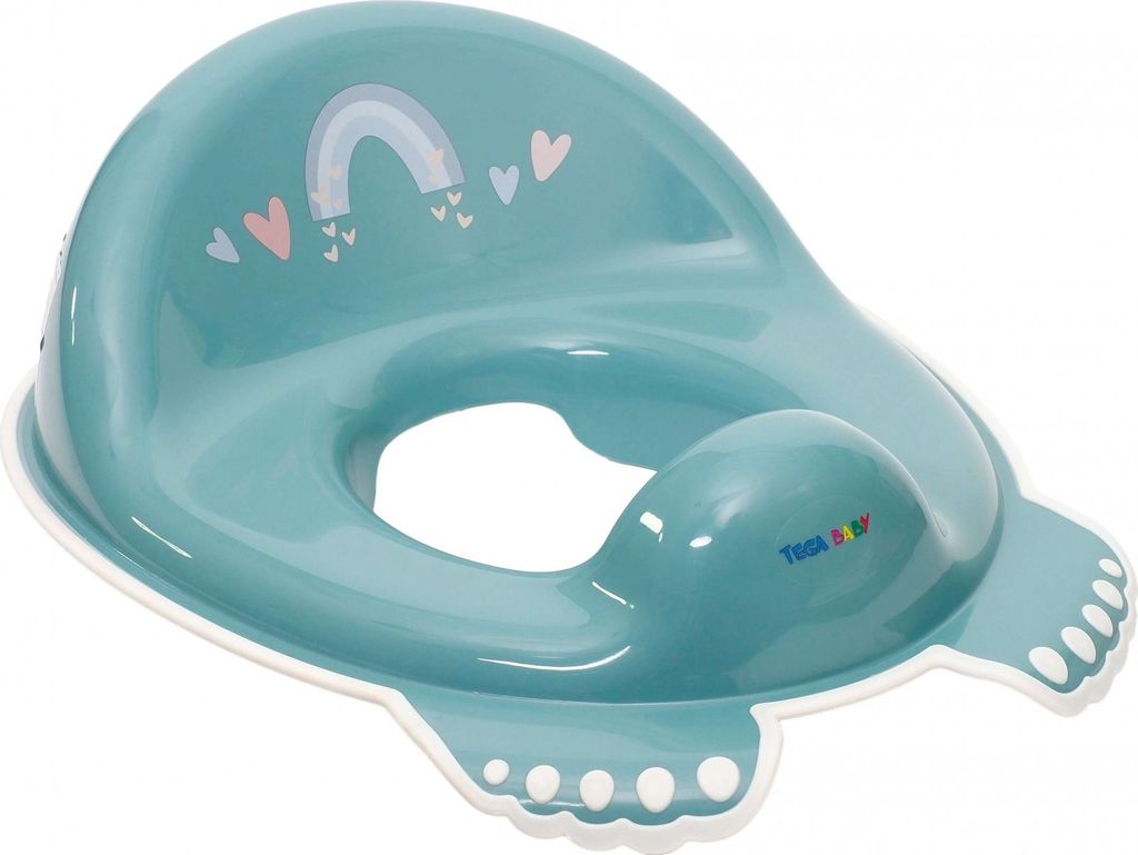 Siège de toilette antidérapant pour enfants METEO turquoise Image du produit 