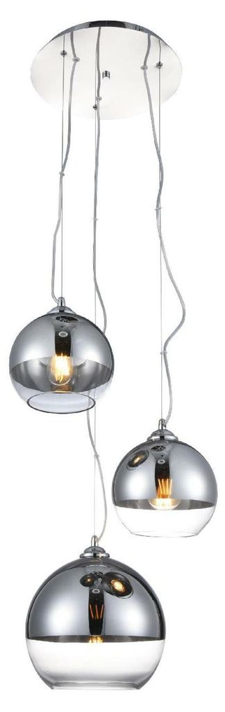 AZzardo AZ4750 Pendelleuchte SILBERBALL 3