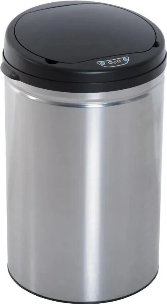 Poubelle automatique Fortuna Lai 30L avec capteur IR en acier chromé