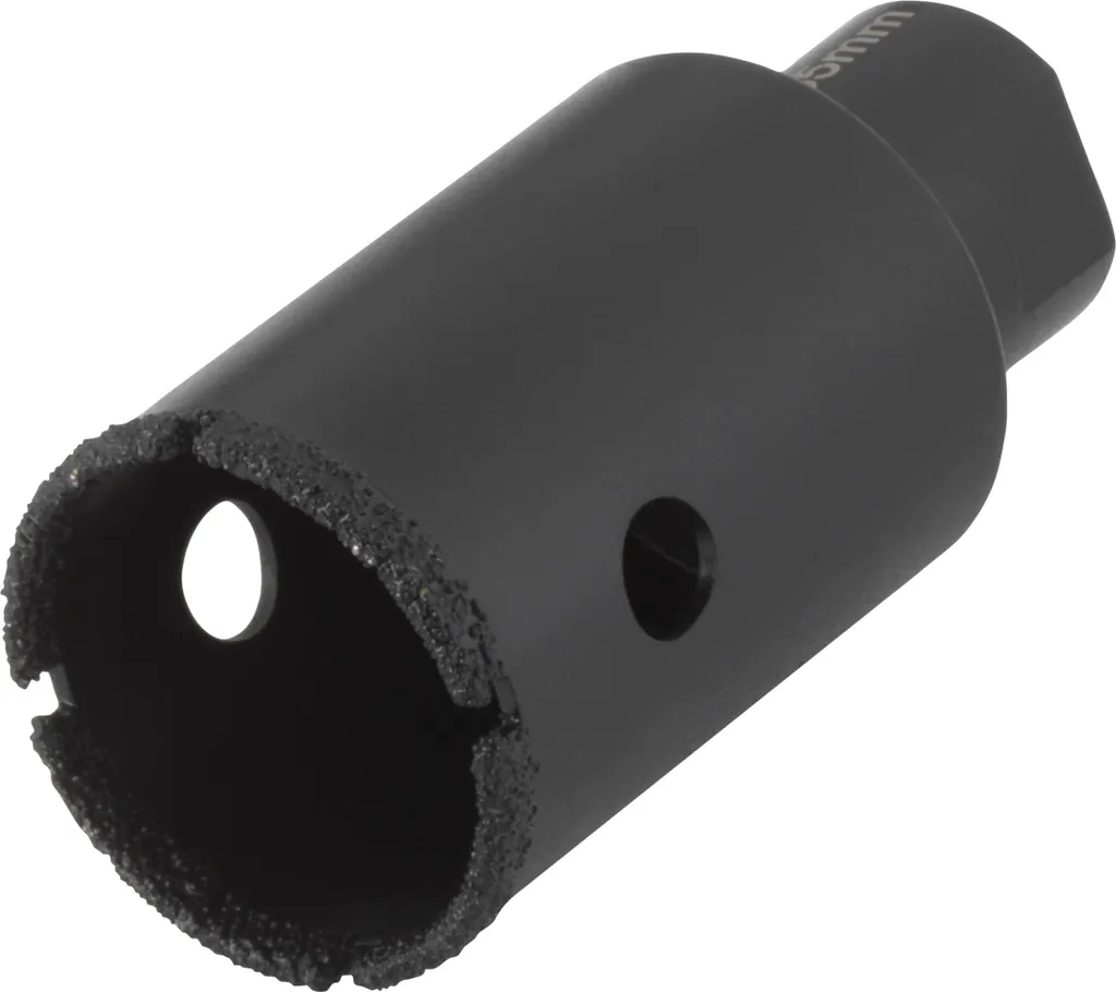 Percez sans fissurer : Trépan diamanté 35mm Wolfcraft pour grès et granit