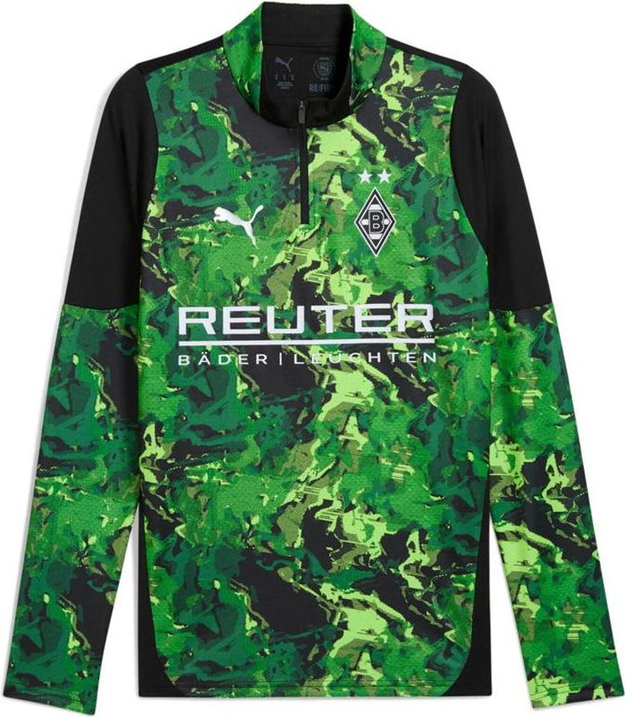 Puma Herren BMG Training 1/4 Zip Top IND - 781471 , Farbe:Schwarz, Textil:L