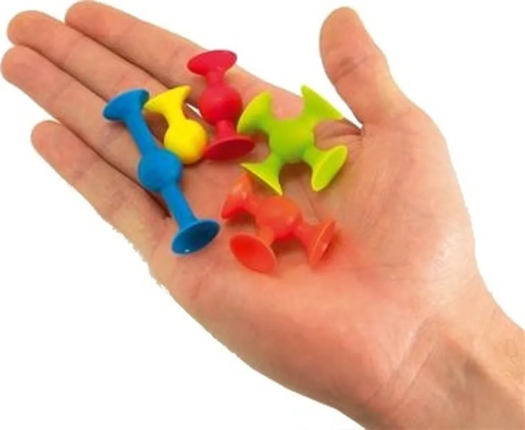 Mini Squigz Ventouses de Construction - Jeu Éducatif de 75 Pièces