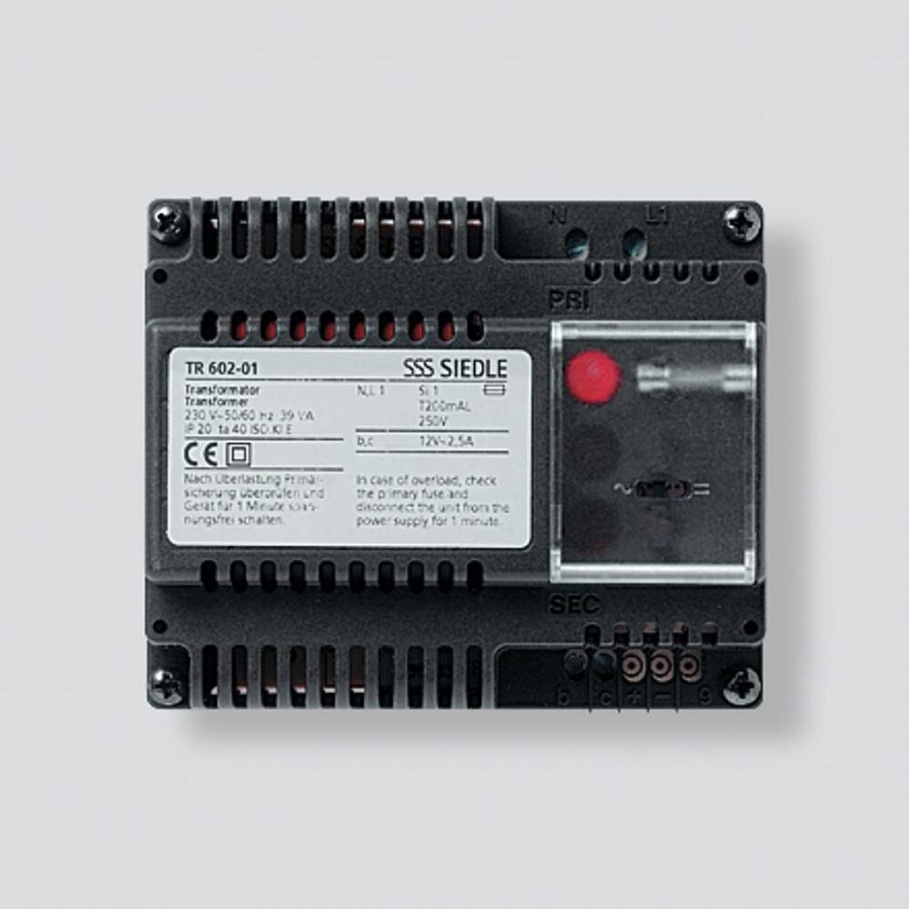 Siedle TR 602-01 - Stromversorgung - Schwarz - Siedle - 0 - Immagine del prodotto 