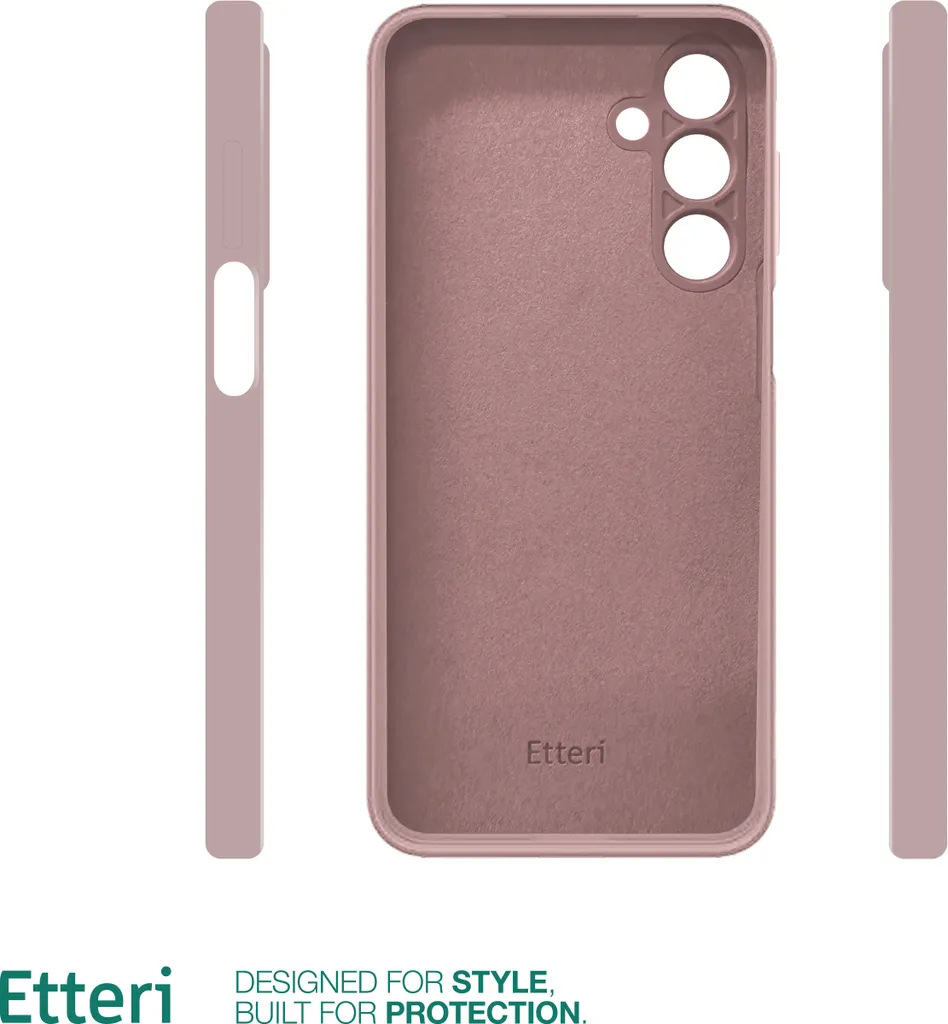 Migliore Cover Silicone Rosa Samsung A34 5G Etteri | Protezione 360° - 8