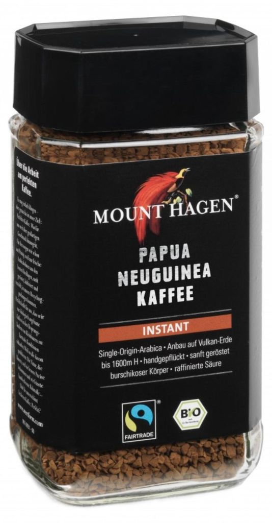 Mount Hagen Bio Single Origin Instant Kaffee 6x100 g Produktbild 