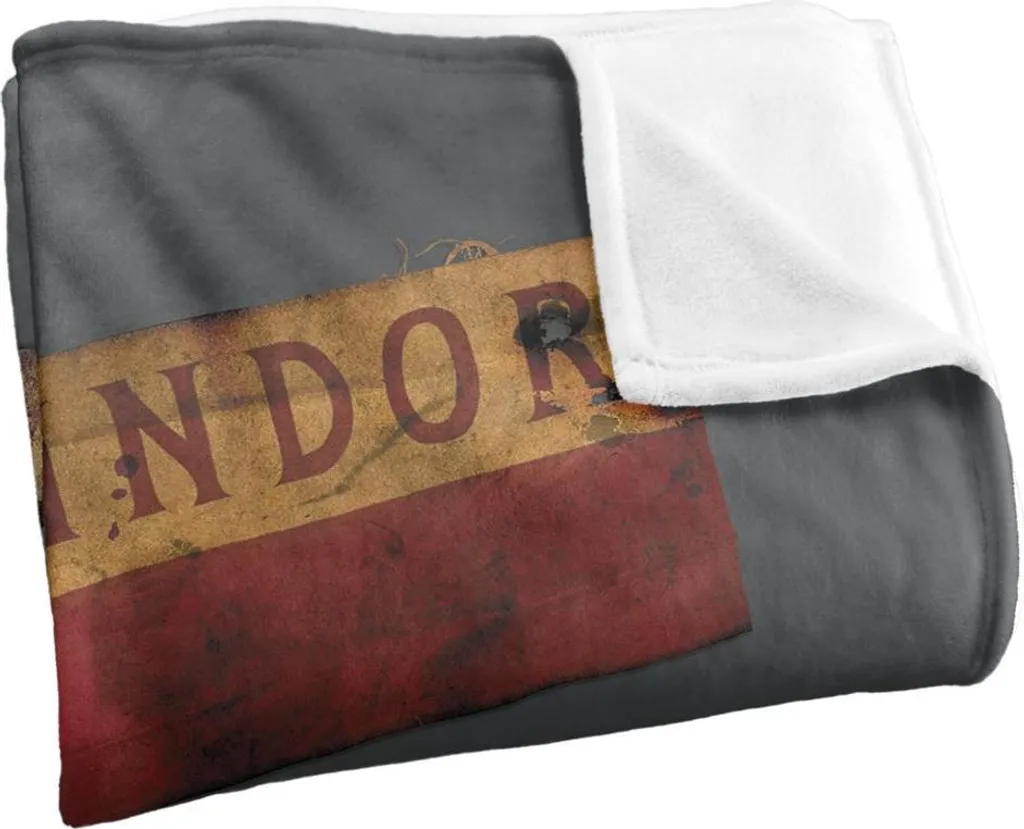 Plaid Harry Potter Soyeux et Doux - Couverture Drapeau TV26178 Colorée