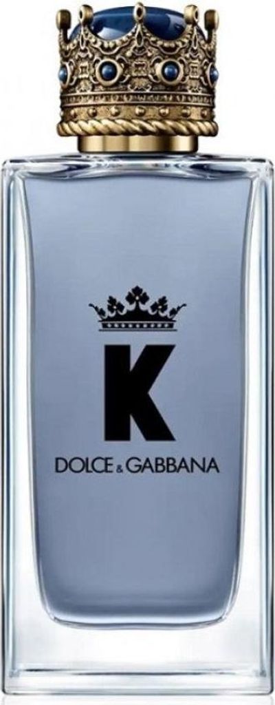 A product shot of a bottle of Dolce & Gabbana K Eau de Toilette.