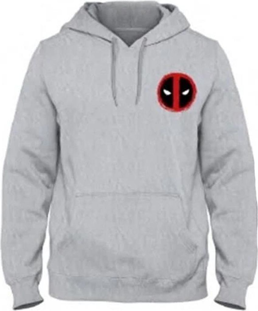 Deadpool - Kapuzenpullover für Herren CD1085 (S) (Grau)