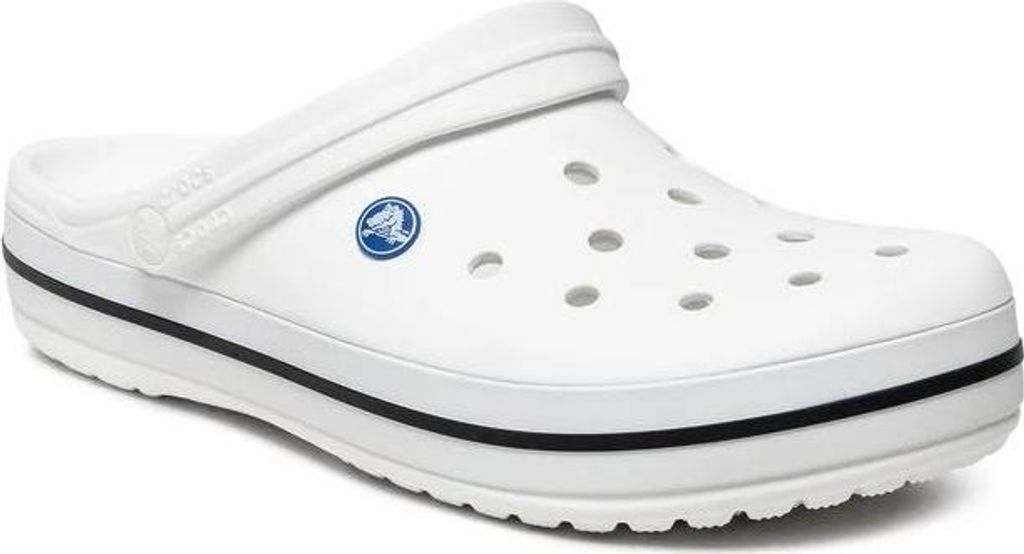 Crocs Crocband 11016-100, Badelatschen, Herren, Weiß, Produktbild 