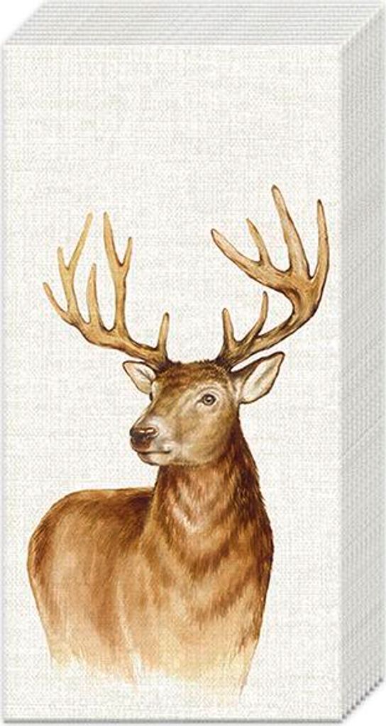 HUNTED DEER Cream Papiertaschentücher PT1011860