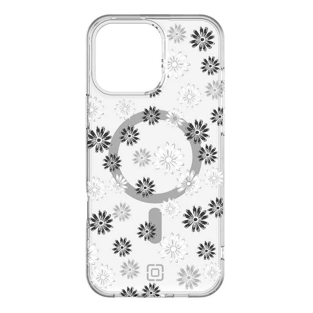 Coque de protection iPhone 16 Pro Max MagSafe Incipio Forme Fleurie Argent - 2