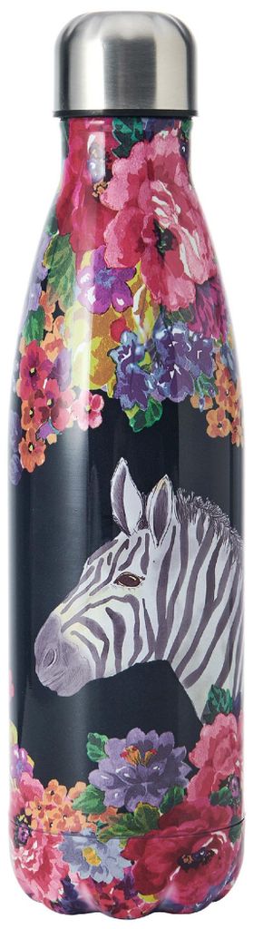 Mikasa Wild at Heart, Flasche de Wasserflasche, 500ml, Wiederverwendbare Edelstahlflasche mit Isolierung und Schraubverschluss de für Arbeit, Schu...